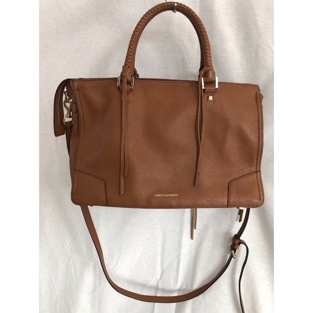 Rebecca Minkoff Large Regan Satchel Handbag Purse - Picture 1 of 12